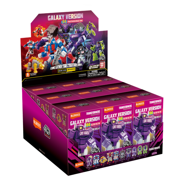 Blokees Transformer Galaxy Figure Mystery Box V04, Fractured Space