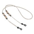 thumbnail image 2 of OULII 1Set Retro Beaded Eyeglass Chain Protects Glasses from Damage for Men, 2 of 7
