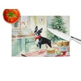 thumbnail image 4 of Carolines Treasures DAC3745LCB 15 x 12 in. Unisex Boston Terrier Christmas Cookies Glass Cutting Board, 4 of 5