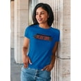thumbnail image 2 of Play Off Since 1941 Shaped T-Shirt Women -Image by Shutterstock, Female Small, 2 of 4