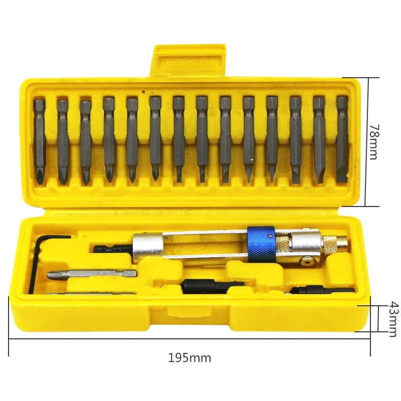 Multifunction Screwdriver Bit Drill Driver Set Household Repairing