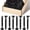 Black-120, variant on Vinyl Shutter Fastener Pegs 120 Count Burgundy Red Window Panel Installation