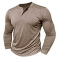 thumbnail image 6 of VJATTWR Men's Heavy Long Sleeve T-Shirt, Adult Men Long Sleeve T-Shirt Classic Fit Tee L, 6 of 9