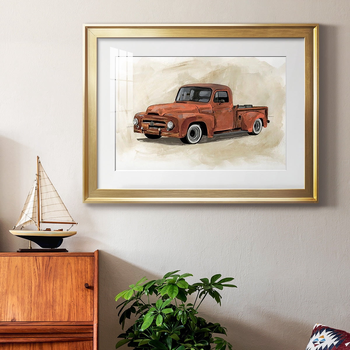 Pickup IV Premium Framed Print - Ready to Hang