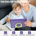 thumbnail image 4 of Android 14 Kids Tablet 10.1 inch with Case, 3GB, 64GB, IPS Touch Screen, Quad-Core,1280x800 | Wi-Fi6 | 6000mAh | Google Certified(Purple), 4 of 6
