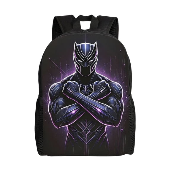 Black Panther Back-Pack Bookbag Multipurpose Large Capacity Daypacks Bag For Study Travel Hiking