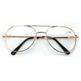 thumbnail image 2 of Metal Aviator Reading Glasses - Spring Hinge Tear Drop Reader, 2 of 4