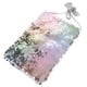 thumbnail image 5 of EeaseMX Bolso bandolera cuadrado pequeño de piel sintética para niña, con lentejuelas brillantes (color plateado), 5 of 8