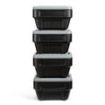 thumbnail image 2 of Rubbermaid 8 Gallon Lockable Latch Plastic Storage Container Box (4 Pack), 2 of 12