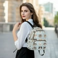 thumbnail image 6 of FORMRS Mini Backpack Purse for Women Travel Daypack Casual Shoulder Bag, Cute Cat Faces, 6 of 7