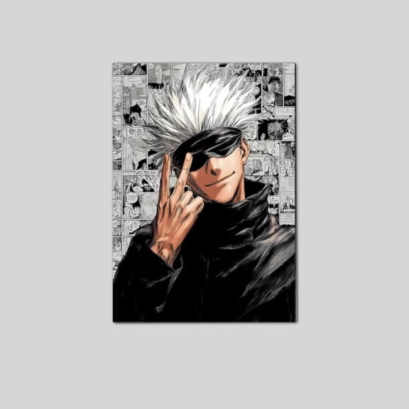 Anime Poster, Satoru Gojo Otaku/Gaming Room Decor Poster Size 24''x36'' Goldengate
