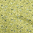 thumbnail image 1 of oneOone Cotton Silk Light Green Fabric Asian Block Print Craft Projects Decor Fabric Printed By The Yard 42 Inch Wide, 1 of 4