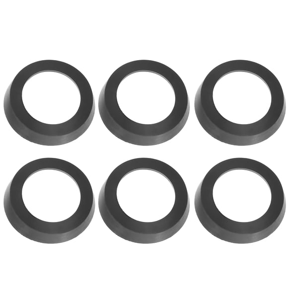 6pcs universal taza de cuero pozo de la bomba manual del sello de la bomba de agua de la bomba de agua accesorio