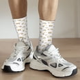 thumbnail image 5 of Goofa Dump Truck Printed Men's Crew Socks, Soft Durable Breathable Moisture-Wicking with Odor Control Cotton socks, 5 of 9