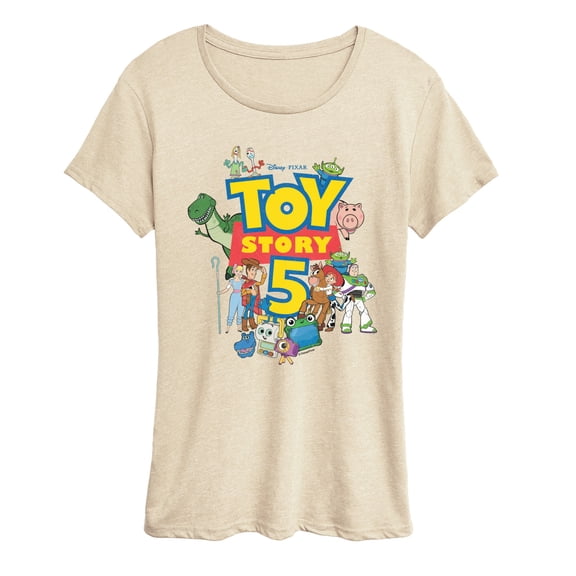 Toy Story 5 - Character Logo - Women's Short Sleeve Graphic T-Shirt