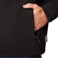 thumbnail image 5 of Free Country Men's Lanier Super Softshell® Jacket Jet Black L, 5 of 5