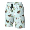 thumbnail image 4 of Balery Duck Animals Farm Traje de Baño Estilo Hawaiano para Hombre, Shorts de Secado Rápido con Bolsillos-X-Large, 4 of 6