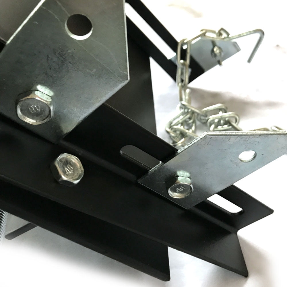 Ktaxon 0.5 Ton Transmission Jack Adapter Gearbox Trolley Jack Cradle Support Plate, Black