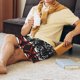 thumbnail image 5 of Fotbe Skull santa hat Pantalones Cortos de Pijama para Hombre, Ropa de Dormir, Pantalones de Pijama Cortos para Hombre-Small, 5 of 6