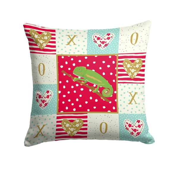Chameleon Fabric Decorative Pillow