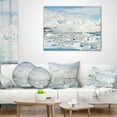 thumbnail image 4 of Designart 12" x 20" Blue Polyester Throw Pillow, 4 of 5