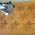 thumbnail image 3 of Leather Stamping Tool, Geometric Star Stamp, E261, Leather Stamping Tool Stamp, Craft Japan Leathercraft Tool, 3 of 6