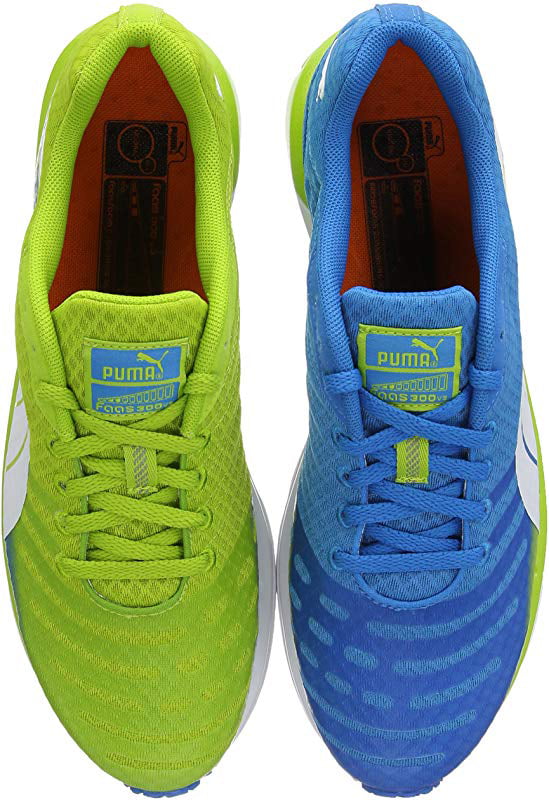 Puma Men's Faas 300 v3 Running Shoe, Methyl Blue/Lime Green/White, 10.5 M - Walmart.com