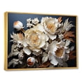 thumbnail image 2 of Designart "Unveiled Beauty Of Peonies I" Peonies Floater Framed Wall Art Prints, 2 of 5