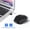 Black, variant on AuroraX Gaming Mouse Wireless Portable,Adjustable 1200 dpi,Ergonomic Mouse Bluetooth 2.4G,Silent,Type-C Fast Charging,Wireless Mouse For PC -Pink
