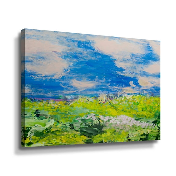 Artwall French Valley, Gallery Wrapped Canvas by Allan Friedlander