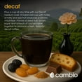 thumbnail image 3 of Cambio Roasters Organic Coffee Pods - Decaf Medium Roast, The Only Organic Recyclable Aluminum Coffee Pods, Small Batch Roasted, Keurig® Compatible, for Any Time of Day, Longer Lasting Freshness, 60, 3 of 4