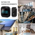 thumbnail image 6 of Ring Doorbell Wireless Skegnu Wireless Doorbell Self-Generating Doorbell Clock Integrated Wireless Doorbell Caller Intelligent Doorbell,IP44 Water Proof,US Plug Deals, 6 of 7