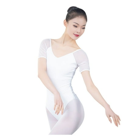 Kyusrd Women s Camisole Rhythmic Gymnastics Leotards Dance Backless Bodysuit