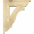 thumbnail image 2 of Ekena Millwork 4"W x 20"D x 24"H Olympic Traditional Rough Sawn Bracket, Western Red Cedar, 2 of 4