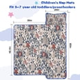thumbnail image 5 of Pioneer Flower Floral Print Pattern Toddler Nap Mats for Kids Preschool,Sleeping Mat Bag or Kids,Toddler Sleeping Bag,Toddler Nap Mat or Daycare, 5 of 6