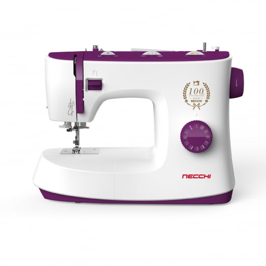 Necchi K132A Built-in Needle Threader Mechanical Oscillating Sewing Machine with 1 Piece