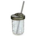 Ball Drinkware, Mason Jar Sip & Straw Lids, Wide Mouth, 2 Count