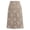 Khaki, variant on Patlollav Skrits for Women's Fashion Lace Skirt High Waist Solid Slimming A-Line Buttocks A-Line Skirt