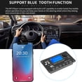 thumbnail image 3 of Decodificador MP3 LCD 12 V Compatible con Grabación Audio Digital para Automóvil Btafrte, 3 of 9