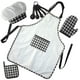thumbnail image 2 of 1 juego de kits de cocina para niños kits de cocina infantil delantal de niños delantal de cocina para niños, 2 of 4