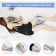 thumbnail image 5 of BEAUTRIP Leg Pillow | Ergonomic Side Sleeping Pillows | Memory Foam Knee Pillow with Strap for Side Sleeper | Leg Support Cushion with Removable and Washable Cover, 5 of 7