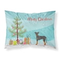 thumbnail image 1 of Carolines Treasures CK3472PILLOWCASE Manchester Terrier Christmas Tree Fabric Standard Pillowcase, 1 of 4