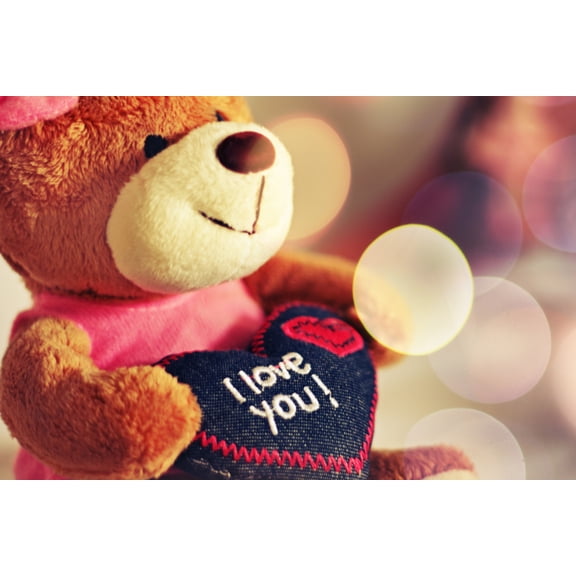 I love you! Card Holiday Poster