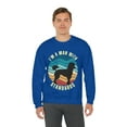 thumbnail image 3 of Standard Poodle Owner "I Am A Man With Standards" Retro Sunset Sweatshirt, 3 of 3