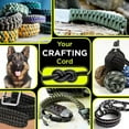 thumbnail image 6 of 9-Core 650lb Paracord 5/15/31m Dia 4mm Military Tactical Survival Parachute Rope For DIY Making Lanyard Bracelet Dog Collar Tent, 6 of 9