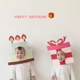 thumbnail image 2 of Suministros para fiestas de cumpleaños, divertidos sombreros de fieltro para cumpleaños, gorro de fiesta creativo con cuerda, gorro de fiesta para niños, accesorios para fotos de fiesta, 파티용품, 2 of 5