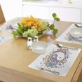 thumbnail image 4 of Ambesonne Ying Yang Place Mats Set of 4, Colorful Peace, Standard Size, Multicolor, 4 of 6