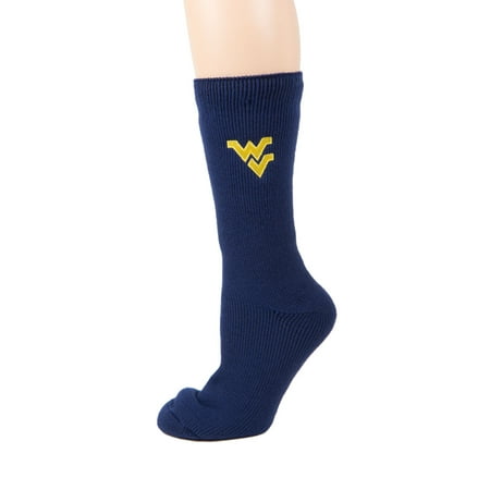 - West Virginia Mountaineers Thermal Navy Sock