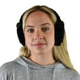 thumbnail image 3 of C.C Soft Winter Earmuffs for Women & Men Adjustable Ear Covers for Cold Weather, Black, 3 of 3