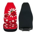 thumbnail image 4 of Binienty Ladybug Car Seat Covers 2 PC Stretchy Bucket Seat Cover Universal Automotive Accessories Front Seats Cover Protector Fit for Car Truck SUV Van, 4 of 8